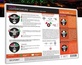 Info-Tafel Lichterführung Luftfahrt