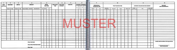 Jeppesen EU-FCL Pilot Logbook