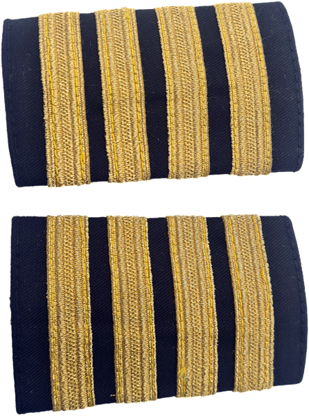 Captain Epaulettes, gold