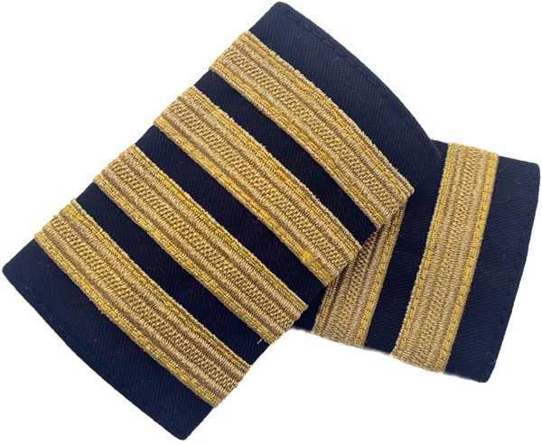 Captain Epaulettes, gold