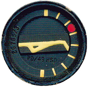 Flap Position Indicator, Dekoinstrument