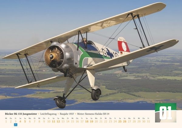 Klassiker der Luftfahrt Calendrier 2025