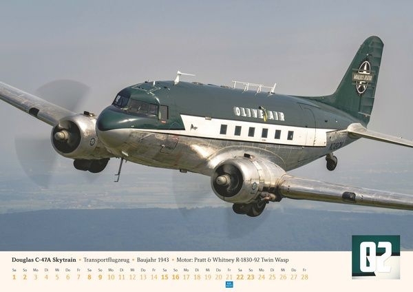 Klassiker der Luftfahrt Calendrier 2025