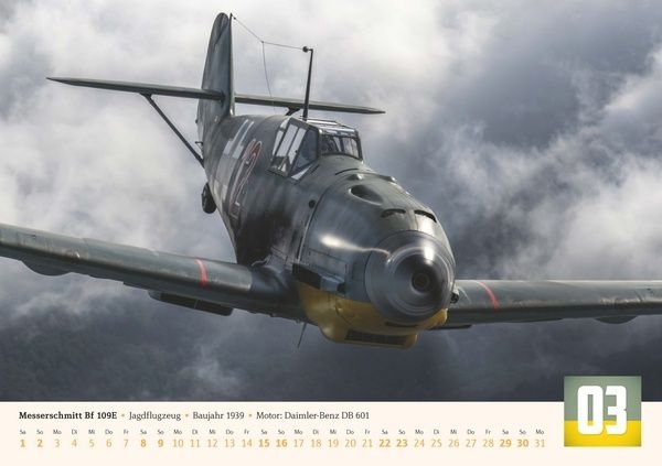 Klassiker der Luftfahrt Calendrier 2025