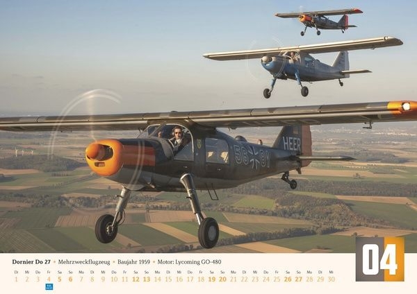 Klassiker der Luftfahrt Calendrier 2025