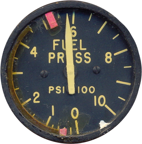 Fuel Pressure Gauge, Dekoinstrument