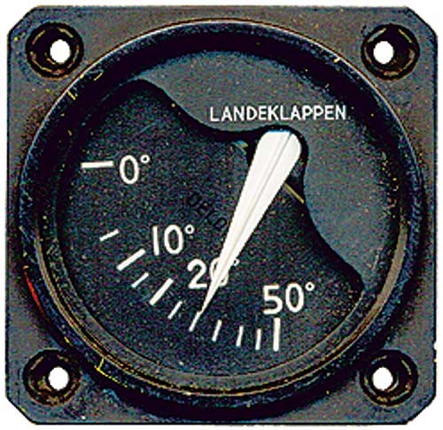 Flap Position Indicator, Dekoinstrument