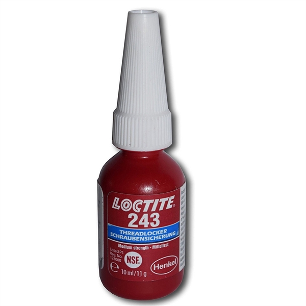 Loctite 243 Threadlocker, 10 ml