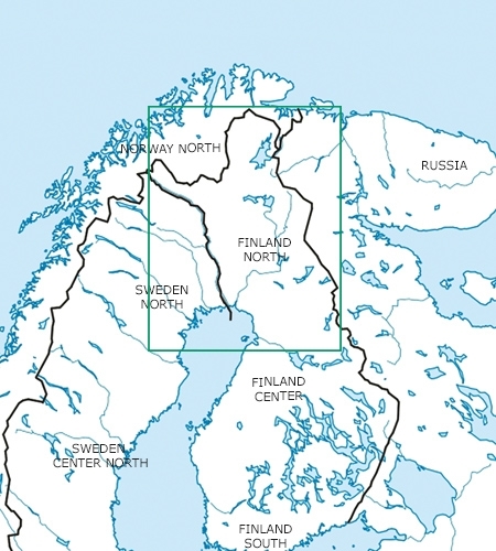 Rogers Data VFR Chart Finland North 2024