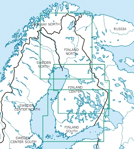 Rogers Data VFR Chart Finland North 2024