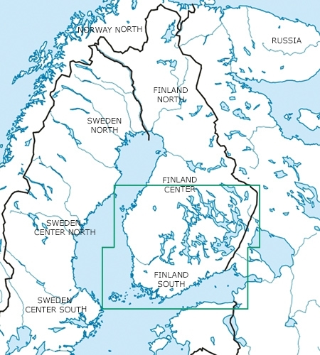 Rogers Data VFR Chart Finland South 2024