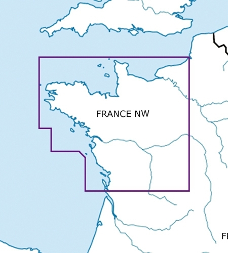 Rogers Data VFR Chart France North-West 2024