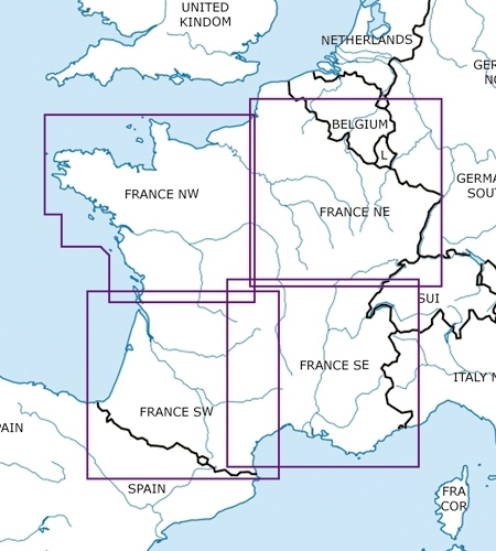 Rogers Data VFR Chart France South-West