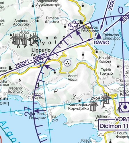 Rogers Data VFR Chart Greece North 2024