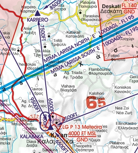 Rogers Data VFR Chart Greece North 2024