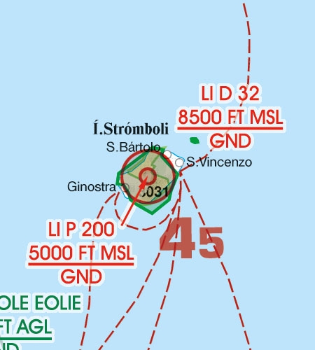 Rogers Data VFR Chart Italy South 2024