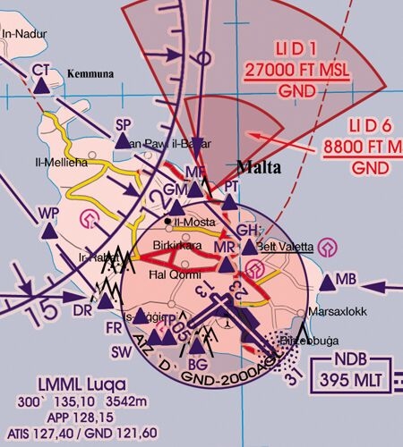 Rogers Data VFR Chart Italy South 2024