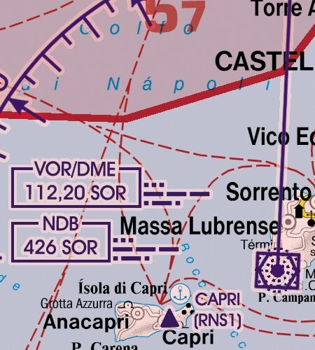 Rogers Data VFR Chart Italy South 2024