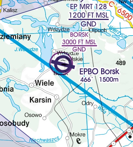 Rogers Data VFR Chart Poland North 2024