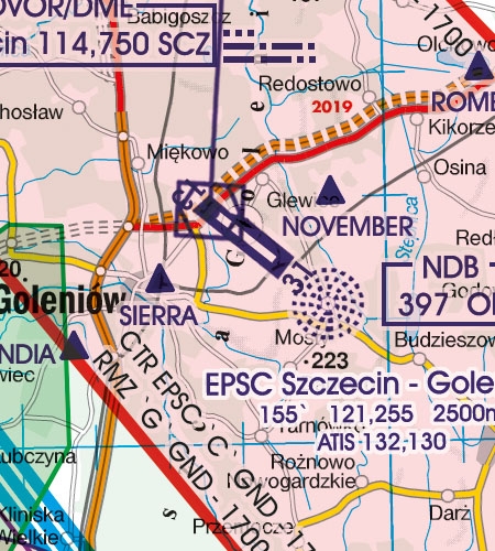 Rogers Data VFR Chart Poland North 2024