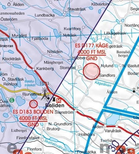 Rogers Data VFR Chart Sweden North 2024