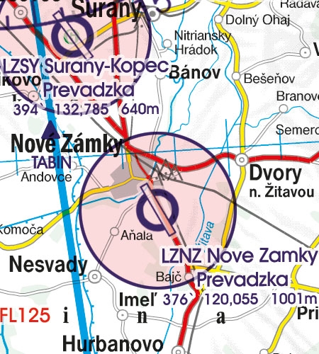 Rogers Data VFR Chart Slovakia