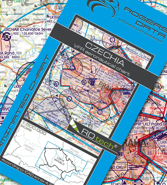 Rogers Data VFR Chart Czechia