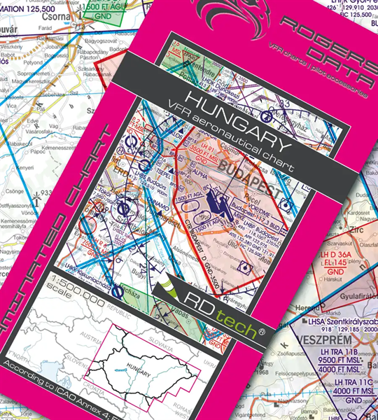 Rogers Data VFR Chart Hungary