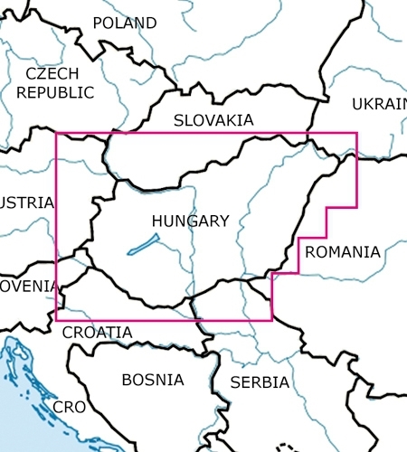 Rogers Data VFR Chart Hungary