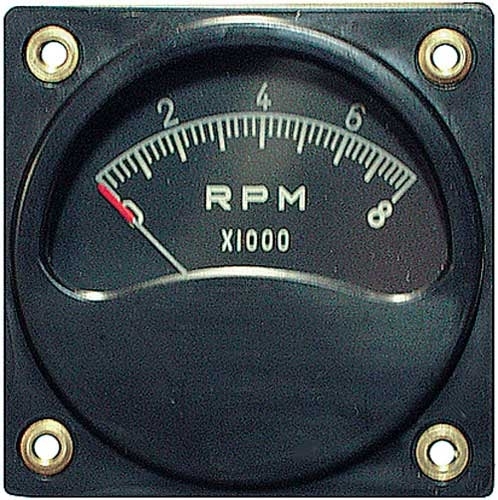 RPM, 0-8.000 RMP