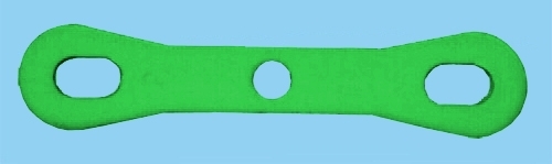 Weak Link, Nr. 7, green, 300 daN, oval eye