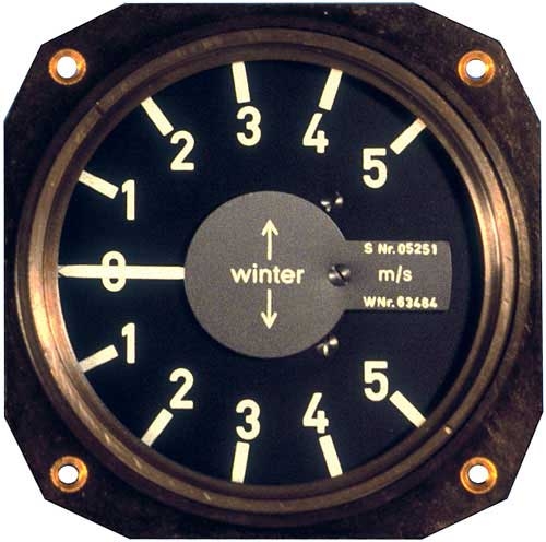 Vane Type Variometer 5StV, range ±10 m/s