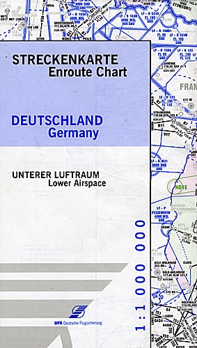 Enroute Charts Germany, lower/upper airspace