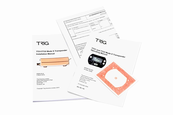 Trig Transponder TT21 Class 2, incl. Installation-Kit