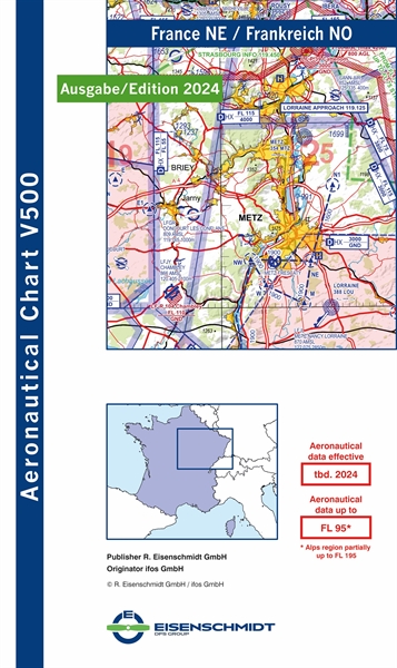 V500-Chart France Northeast