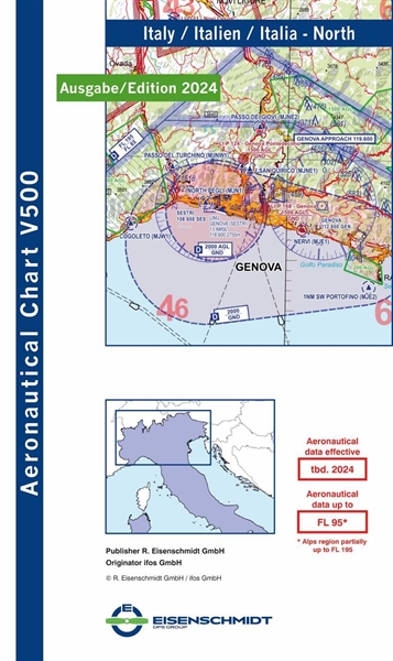 V500-Karte Italien Nord