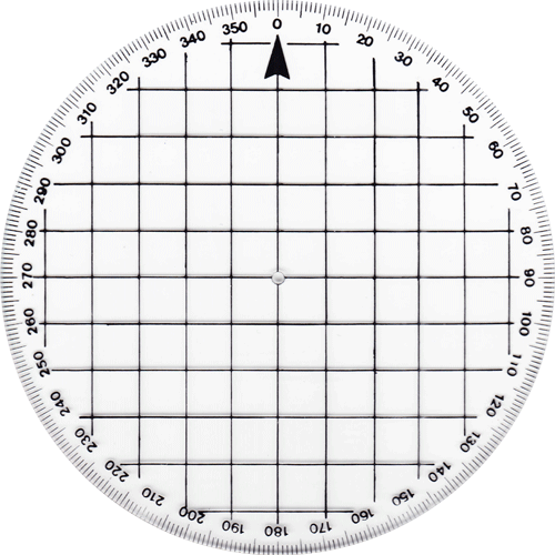 Vollkreis-Kursscheibe