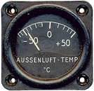 Außenluft-Thermometer, Dekoinstrument