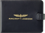 Leather Aircraft Logbook Cover