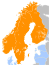 Flight Planner / Sky-Map Kartenpaket Skandinavien