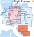 Flight Planner / Sky-Map Visual 500 Karte Kroatien