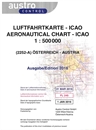 ICAO Chart Austria, laminated