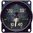 Cabin Pressure Gauge, Dekoinstrument