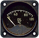 Oil Temperature Gauge, Dekoinstrument