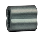 Nicopress Sleeve, for cable diameter 3,0-3,5 mm or 1/8"