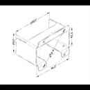 Power-FLARM // Panelhalterung vertikal