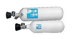 Oxygen cylinder 3 litres, filled