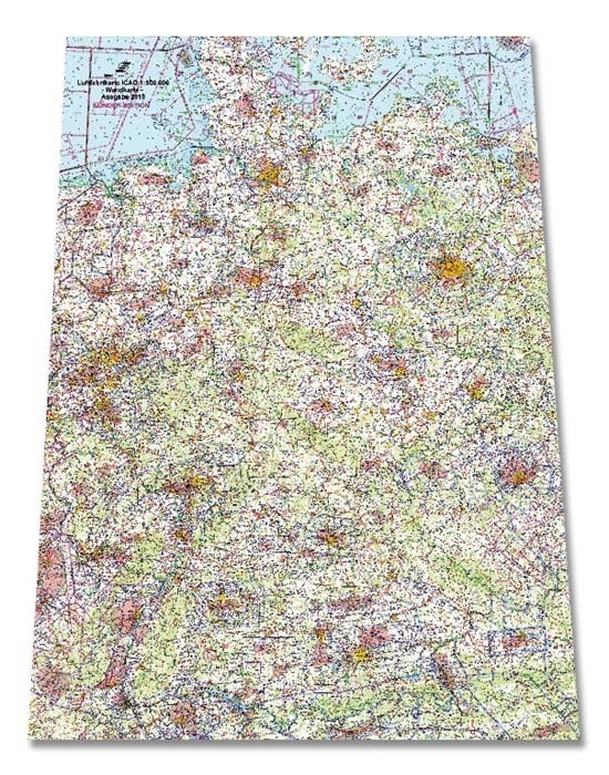 ICAO Wall Chart Germany