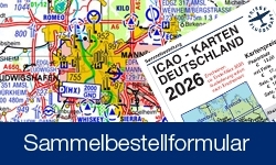 ICAO Karten Sammelbestellung