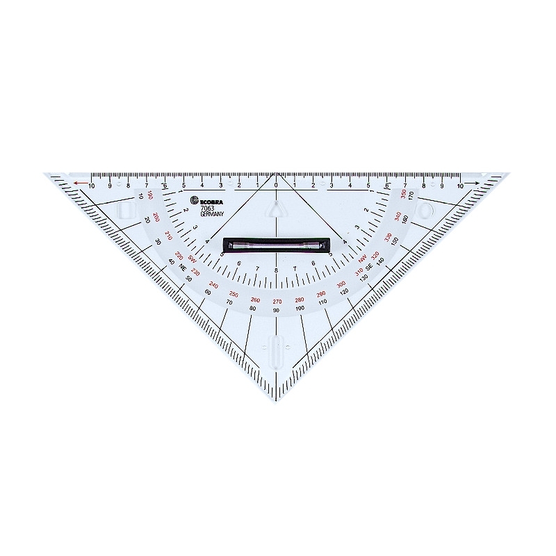 Triangular Protractor Ecobra 7063